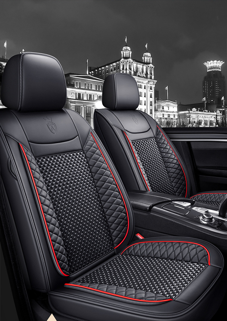 22 new all-inclusive Diamond leather Ice Silk Four Seasons cushion car cushion cushion manufacturer a generation of Amazon