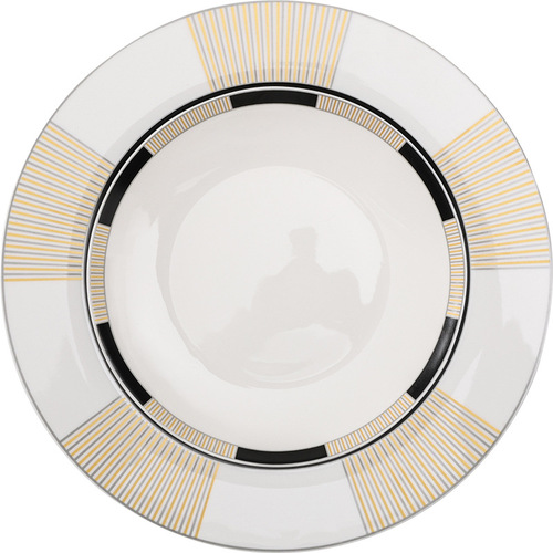 Ins Nordic Style New Ceramic Western Dinner Steak Plate, Creative High-End Dining Table for Restaurant Hotel Showroom