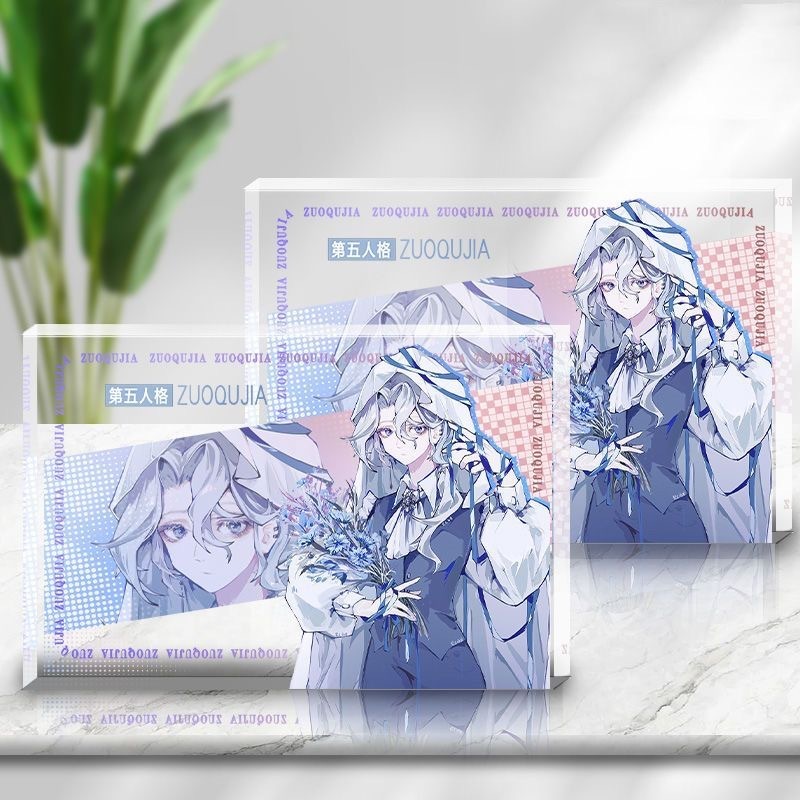 5つの人格コレクションキャラクターファンアクリルクリエイティブコミックレンガ二次元デスクトップ装飾品ギフト女性と男性向け|undefined