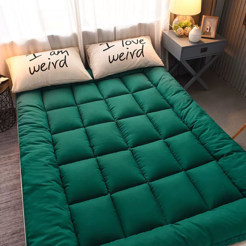 Foldable mattress with down for elementary school students, increased thickness, 10cm, 1.8meter