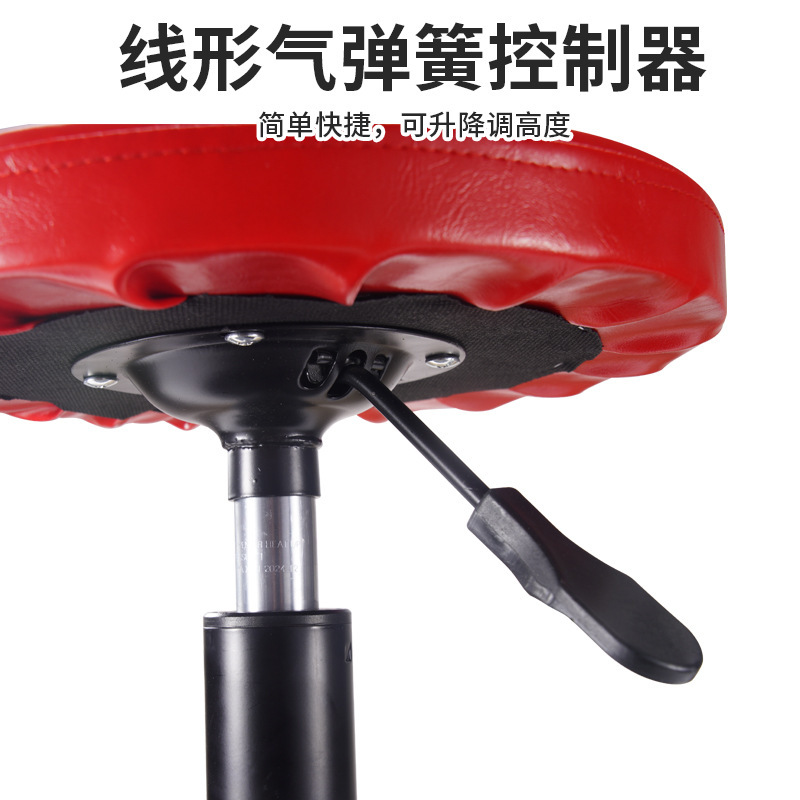 国境を越えた車の修理作業スツール修理スツールユニバーサルホイールツールプレート付き自動車修理スツール車のメンテナンスツール美容スツール|undefined
