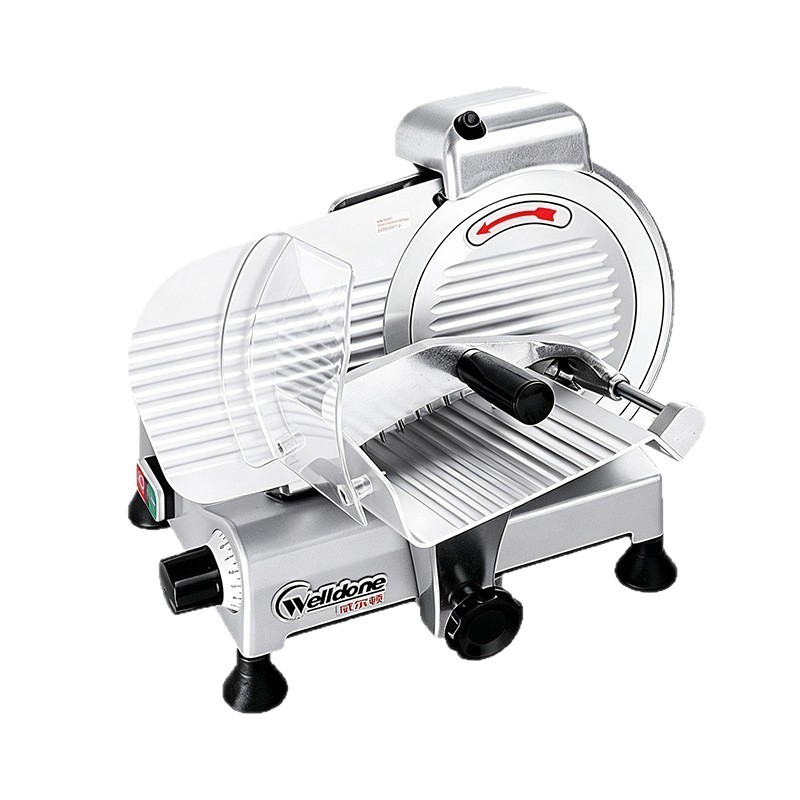 Welldone Wilton cortador comercial cortador semiautomático cortador eléctrico de cordero enrollado máquina de carne congelada