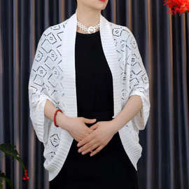 冰丝凉感披肩女外搭夏季2026新款护肩洋气时尚百搭针织空调房开衫