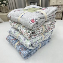 纯棉针织单人被套150*210尺寸亲肤裸睡被罩学生单件