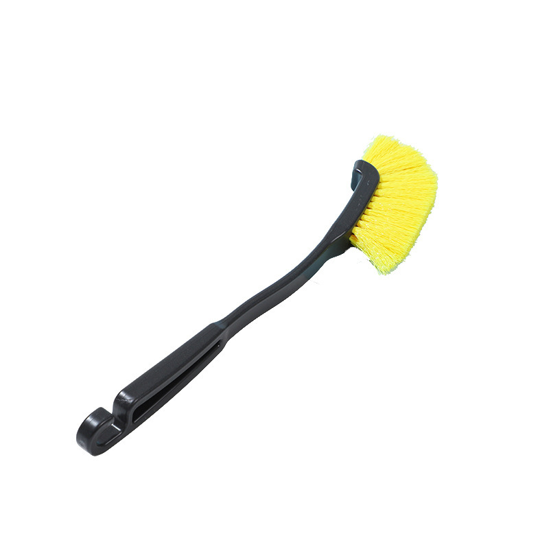Cepillo para Limpieza de Llantas de Mango Largo de Plástico PP para Automóviles y Motocicletas