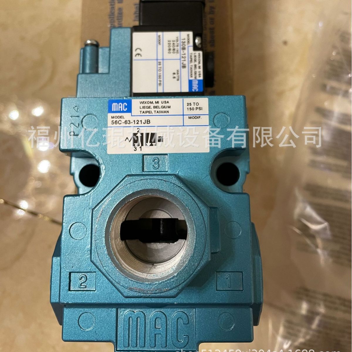 美国原厂MAC电磁阀57D-53-RA阀现货零售批发