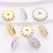 ��ɫ΢��ʯ�X݆Ƭ ��Ƭ�|Ƭ 18K僽�diy����� �����������