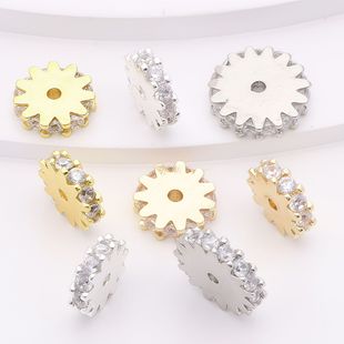 ��ɫ΢��ʯ�X݆Ƭ ��Ƭ�|Ƭ 18K僽�diy����� �����������