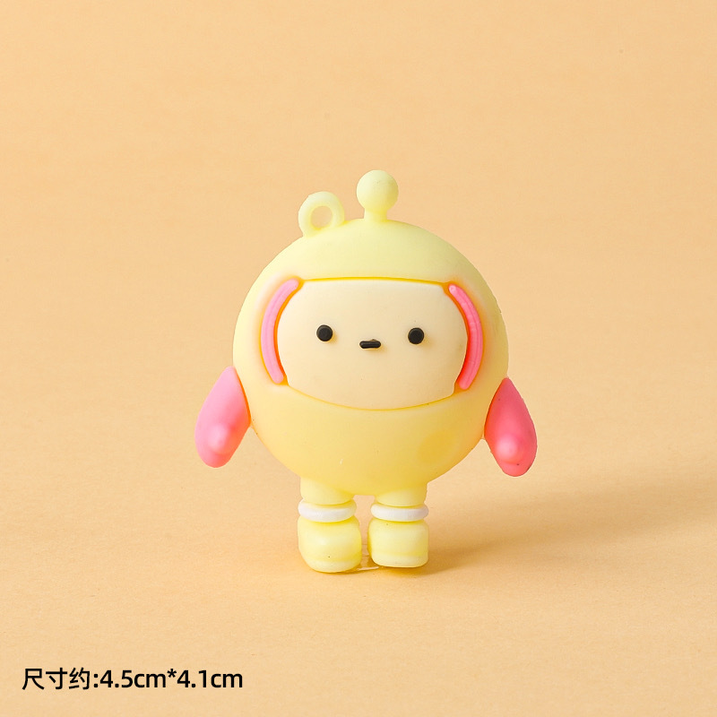 부드러운 플라스틱 E형 계란곰 1개