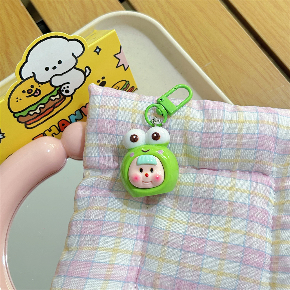 Lindo gran tridimensional multi-hermana Sanrio llavero ins dulce chica mochila colgante novias adornos de regalo