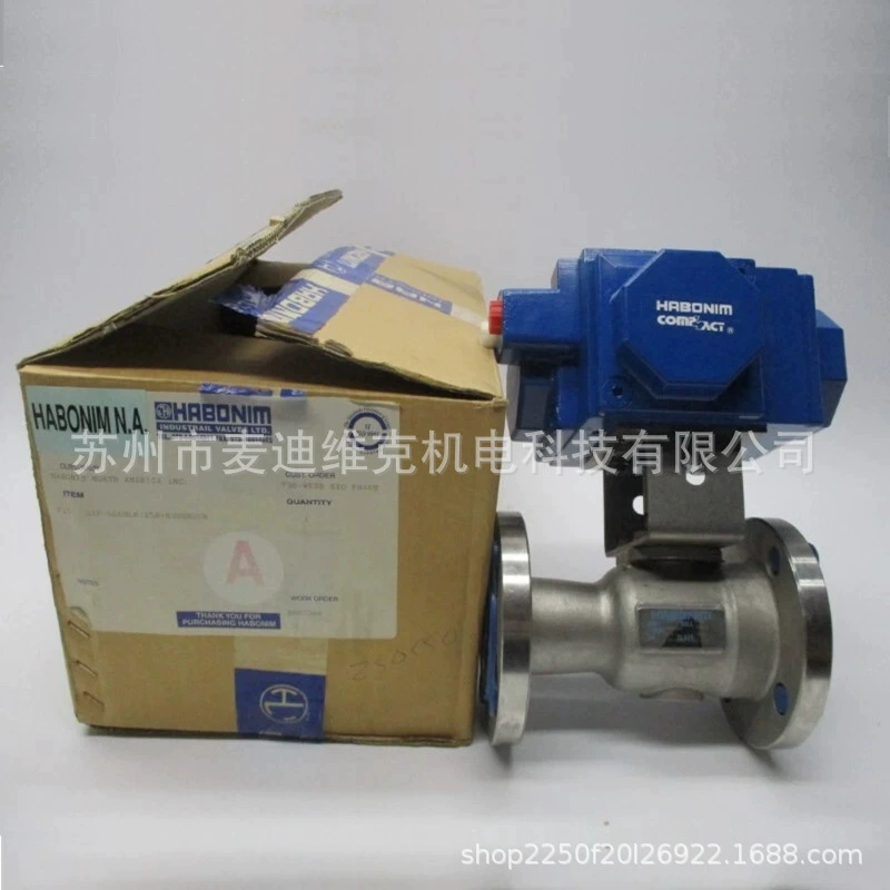 Израильский бренд Habonim P15 31P-666MLM150, модель пневматического шарового клапана с цилиндром H30SR2CR