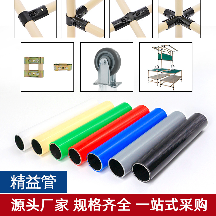 28mm线棒精益管0.8/1.0/1.2/1.5米黄/黑色防静电厂家批发