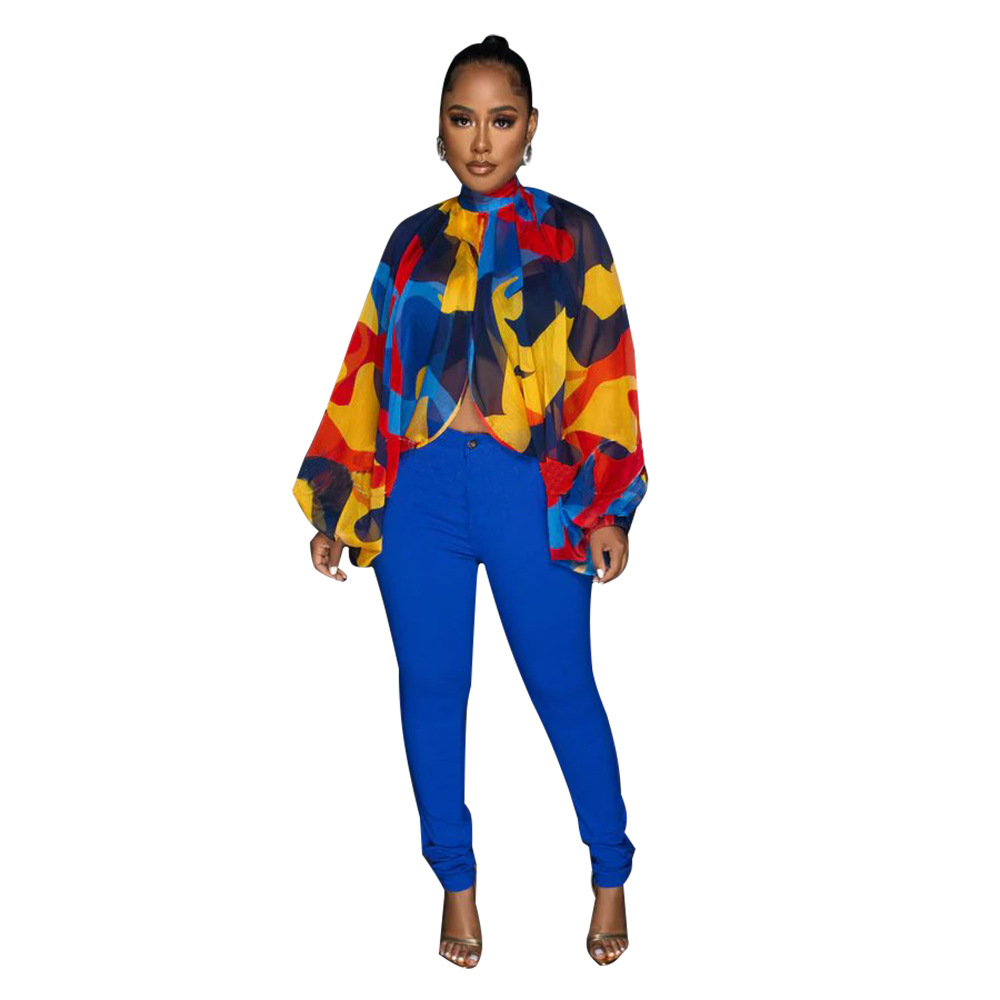 Women's Cardigan Long Sleeve Blouses Vintage Style Streetwear Geometric display picture 86