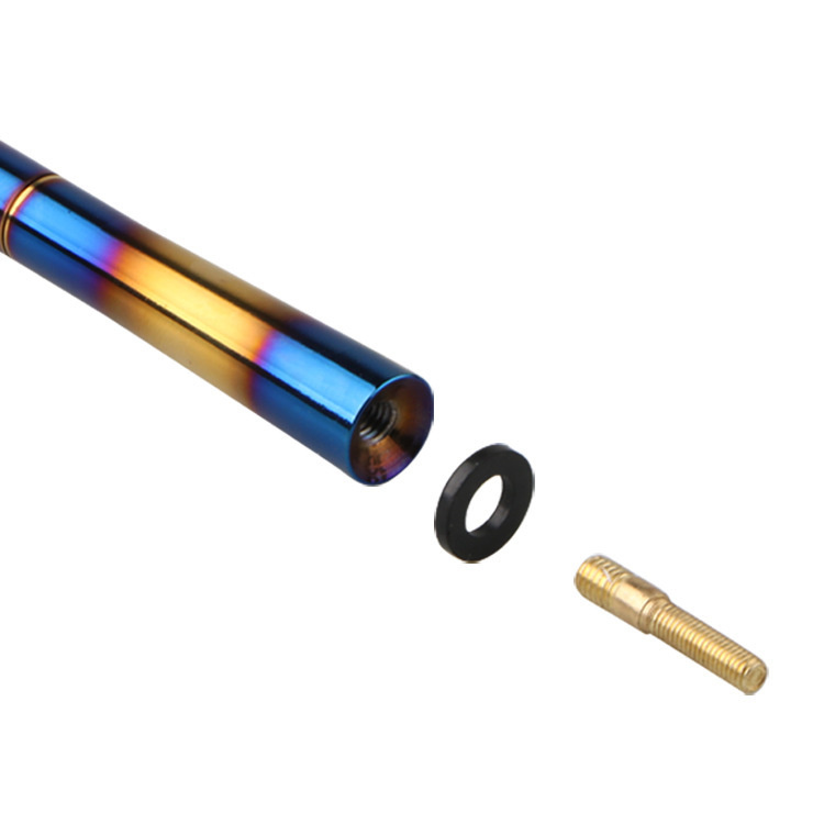 Car Antenna Signal Carbon Fiber Antenna Car Radio Antenna Metal Aluminum Short Long Antenna Modification Supplies Decoration