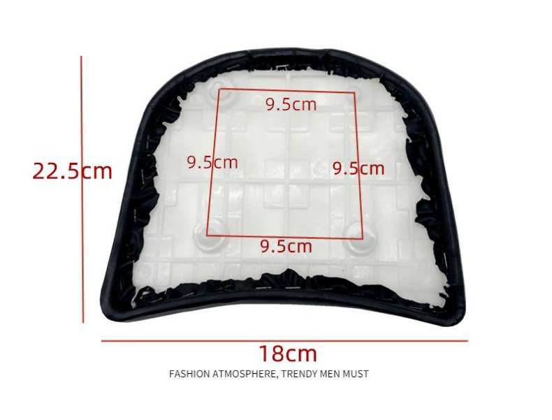 Yadea Aima Electric Scooter Rear Seat Cushion, Universal for Chinese Standard Scooters, with Added Saddle Sponge Seat Bag Cushion