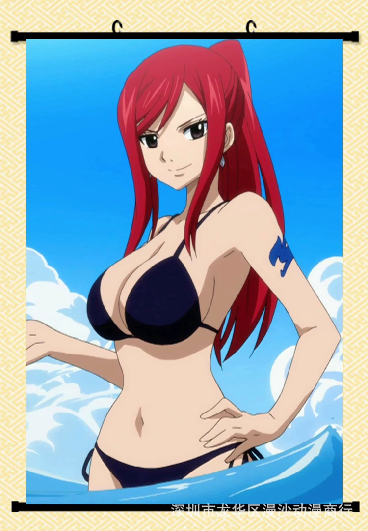 Плакат "Fairy Tail" магия тьмы, выставочный постер, зарубежная торговля