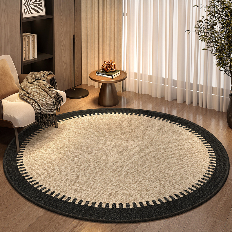 Bedroom Rocking Chair Floor Mat, High-End Bedside Rug, Dressing Table Chair, Lazy Sofa, Coffee Table, Living Room Round Carpet Bedroom Rocking Chair Floor Mat, High-End Bedside Rug, Dressing Table Chair, Lazy Sofa, Coffee Table, Living Room Round Carpet