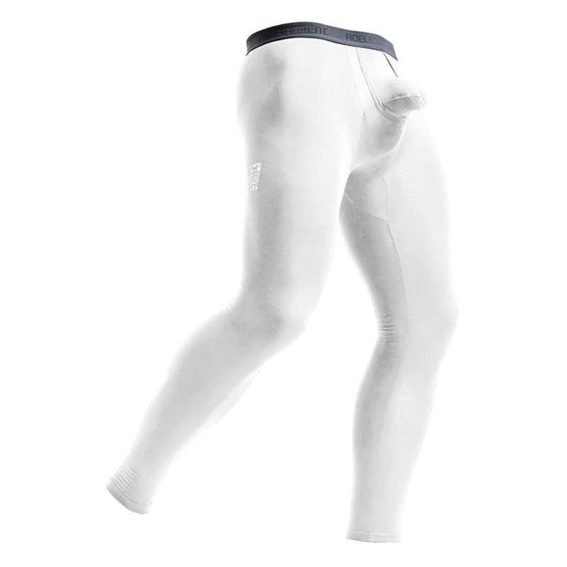 Pantalones largos separados de bala de nuevo estilo para hombres, pantalones cálidos, pantalones de hilo sexy delgados, leggings finos para niños de otoño e invierno