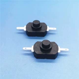 供应复位按通开关 按钮开关12mm*17mm 两边针直脚 微动按键开关