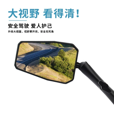 Anti-fall Inpole Motorcycle Modified Folding – Motorcycle rearview mirror
