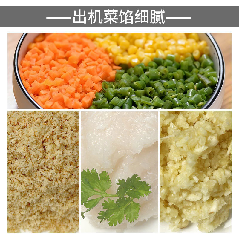 Xuxu multifunción trituradora de verduras cortadora automática comercial de verduras cortadora de verduras comedor equipo de procesamiento de rellenos cortador de verduras