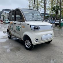 外貿出口全封閉新能源低速電動四輪車油電兩用冷暖空調把式盤式可