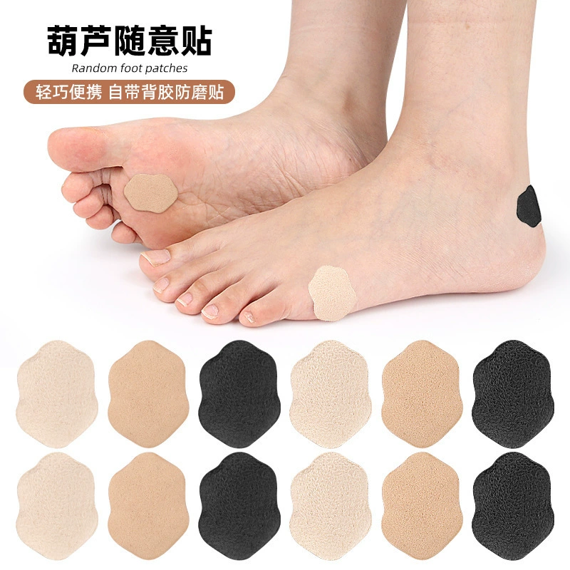 Наклейки на подъем и пальцы ног для длительной ходьбы, антифрикционные, мягкие, противоскользящие, самоклеящиеся наклейки на подошву и пятку.