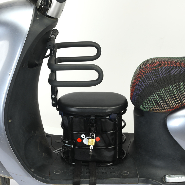 Yadi electric scooter child seat, Aima electric bike child seat, front-mounted seat for babies and toddlers, electric motorcycle baby seat