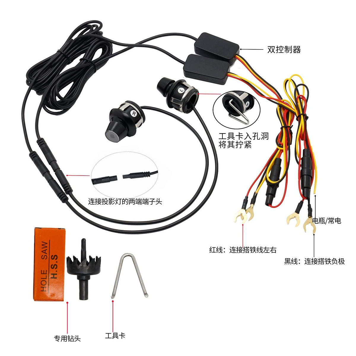 Трансграничный автомобильный проекционный светильник, атмосферная подсветка, сверхчеткий светильник «ангельские крылья», светодиодный декоративный светильник, автомобильный светильник, для зеркала заднего вида