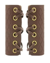 Outdoor Electric Rider Handlebar Cover, Handlehold cover - a-pair-of-dark-brown-diamond-shaped-handlebar-covers-anti-slip-and-heat-insulating-other