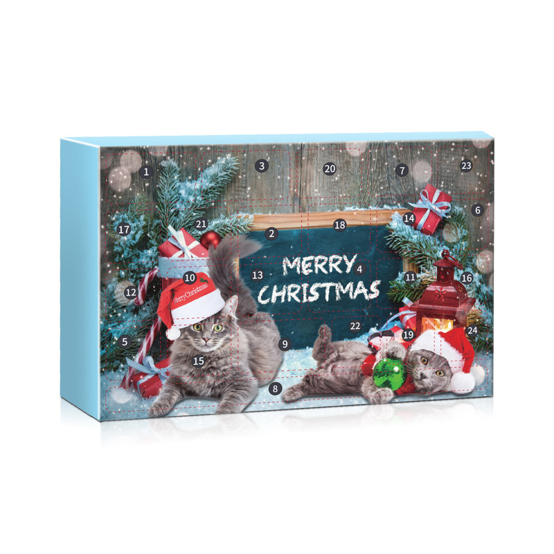 2024年 クロスボーダー新商品 猫アドベントカレンダー クリスマスカウントダウン キャットアドベントカレンダー クリスマスブラインドボックス|undefined