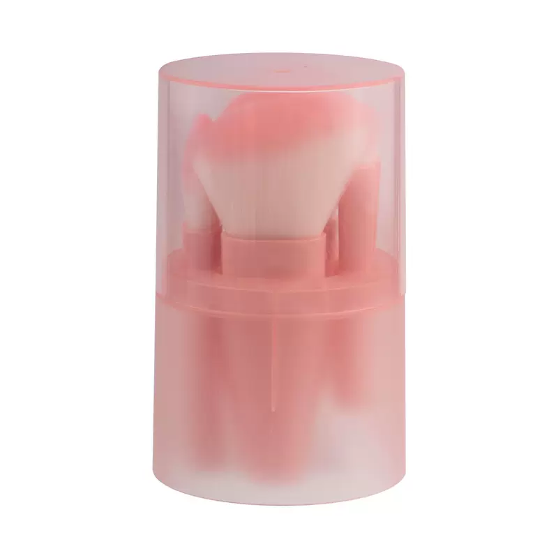 韵彩坊 Fuchsia nylon handle, handheld brush, factory direct supply