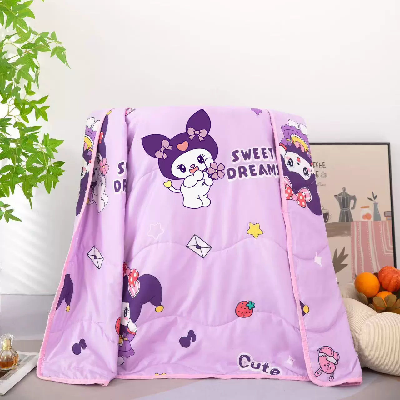 外贸小被子批发 儿童可机洗空调被 学生午睡童被直播间新款夏凉被