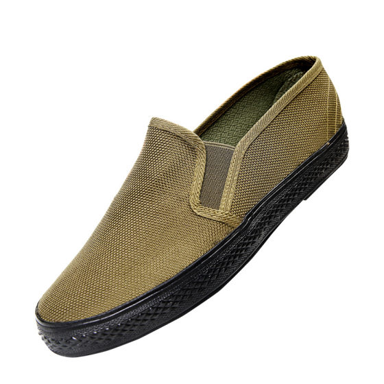 Jihua 3537 Jiefang Shoes for Men and Women, Canvas Shoes, Slip-on Lazy Labor Protection Shoes, Construction Site Wear-resistant Labor Farmland Shoes