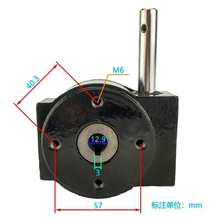 蝶阀涡轮头 不锈钢阀门蜗杆箱配件 手动执行器开关传动装置变速器