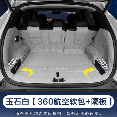 Trunk Mat – models of Qiyuan Q05 trunk - jade-whitefull-enclosure-free-storage-panel-with-ordermaternity-and-infant-grade-material-changan-qiyuan-q052023-2025-model-classic-version