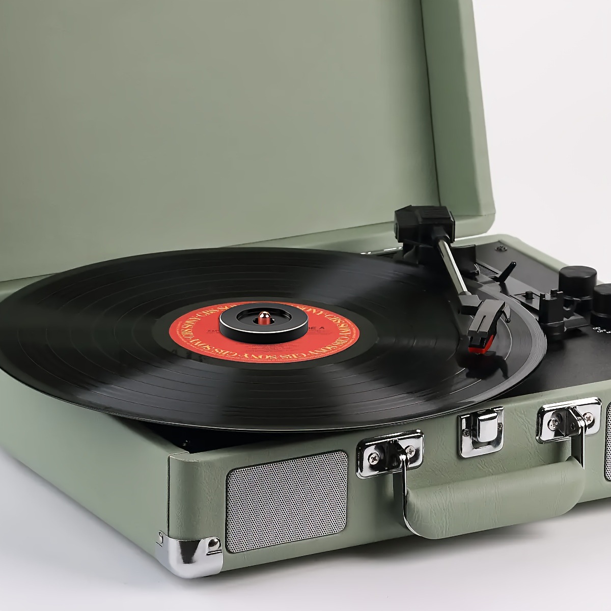 Disco de vinilo record Town Disco de vinilo de 7 pulgadas Adaptador de agujero grande de 45 turnos