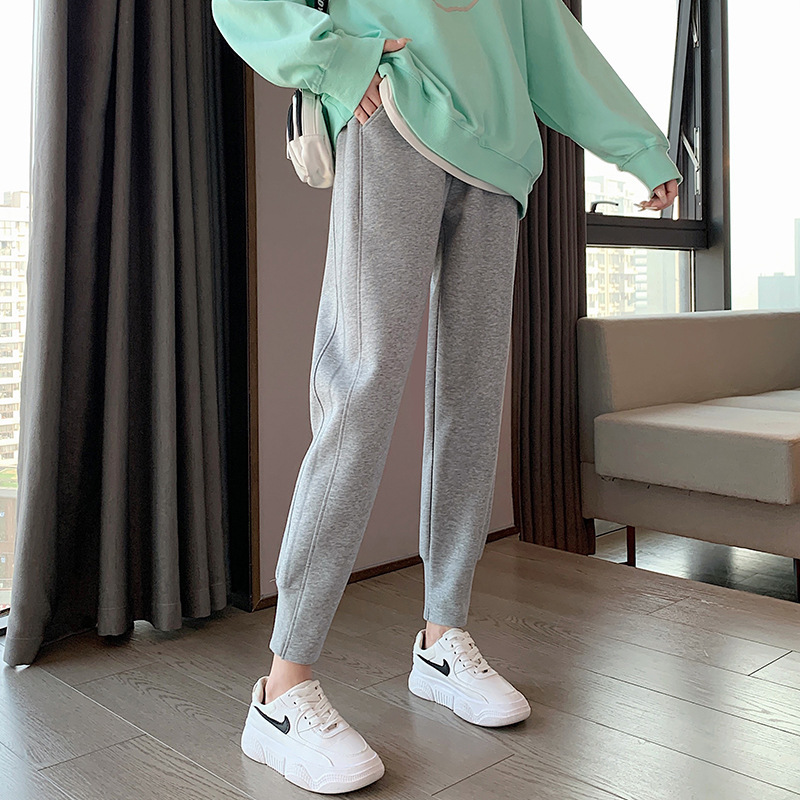 2026 New Style Loose Jogger Sweatpants for Women, Petite Casual Versatile Pants, Gray Spring and Autumn Casual Pants