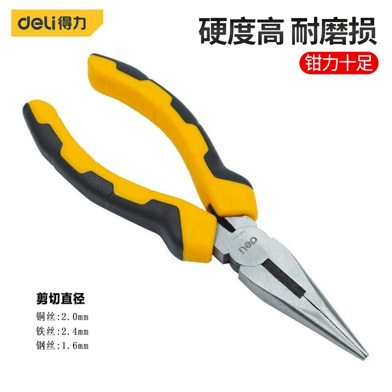 Стальные плоскогубцы с острым ртом