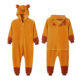 Cross-Border Source Factory Nezha Ao Bing Kapibara Cartoon Animal One-Piece Pajamas Performance Party Home Clothes