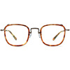 Ultra light square fashionable glasses suitable for men and women, optics