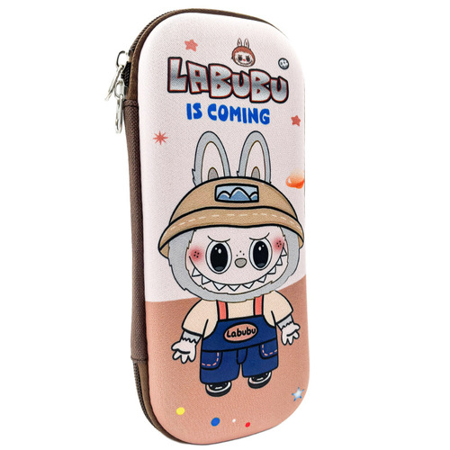 Rabbit Pen Case for Boys, Elementary School Students, Eva Stationery Box with Name Engraving, Cute School Pencil Case for Girls