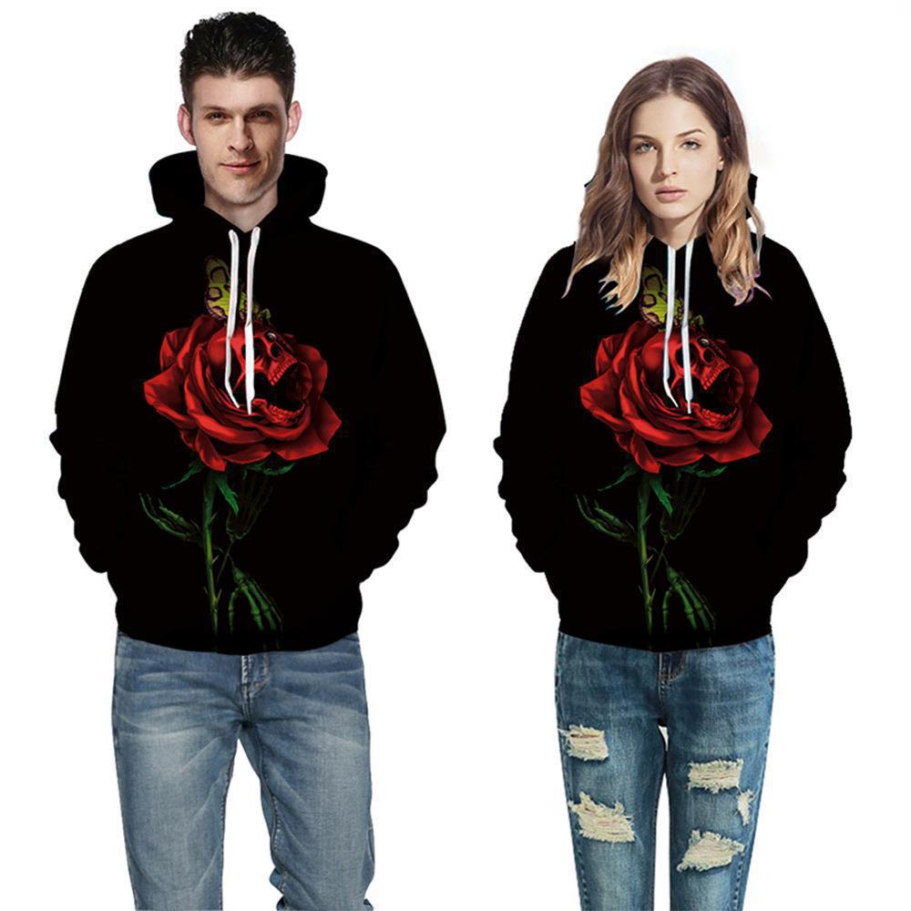 Neue herren mit tier muster lose übergroßen i digitaldruck 3D hoodie_voghion.com