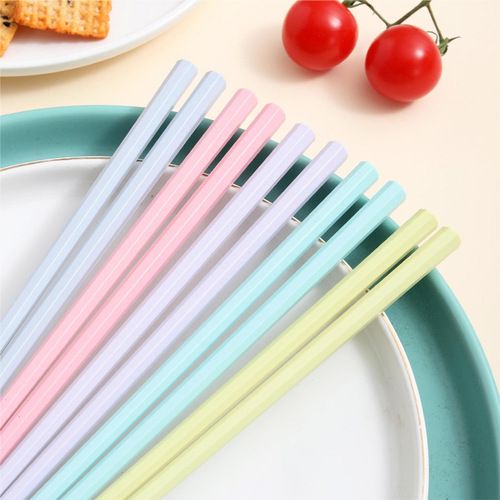 Supermarket chopsticks alloy chopsticks Internet celebrity chopsticks Kuaishou live broadcast home canteen restaurant hotel hotel