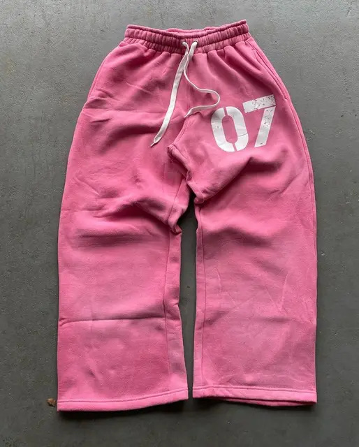 07潮流街頭ゆるいガードルセット男女美潮ヒップホップ運動ジッパーフード付きガードルズボンセット|undefined