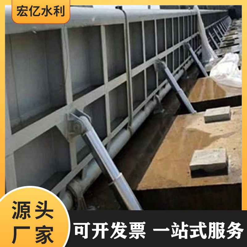液压钢坝厂家底轴驱动钢制闸门翻板水电站水库自动升降观景钢坝