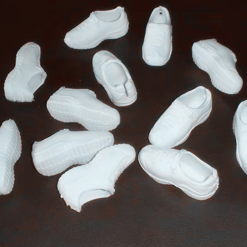 Summer Boys Shoes Toy Accessories Casual White Black Height 30cm For Boys Costume Rubber Doll Plastic