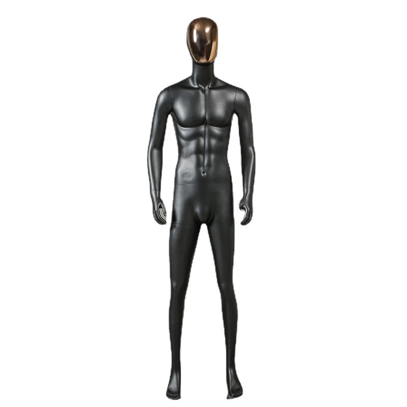 Maniquí Masculino de Cuerpo Completo de Fibra de Vidrio Galvanizado para Tienda de Ropa
