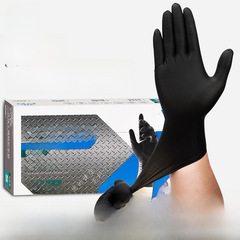 Inco Disposable Gloves Commercial Nitrile Black Rubber Food Grade Chef Special Kitchen Heat Resistant Rubber Nitrile 