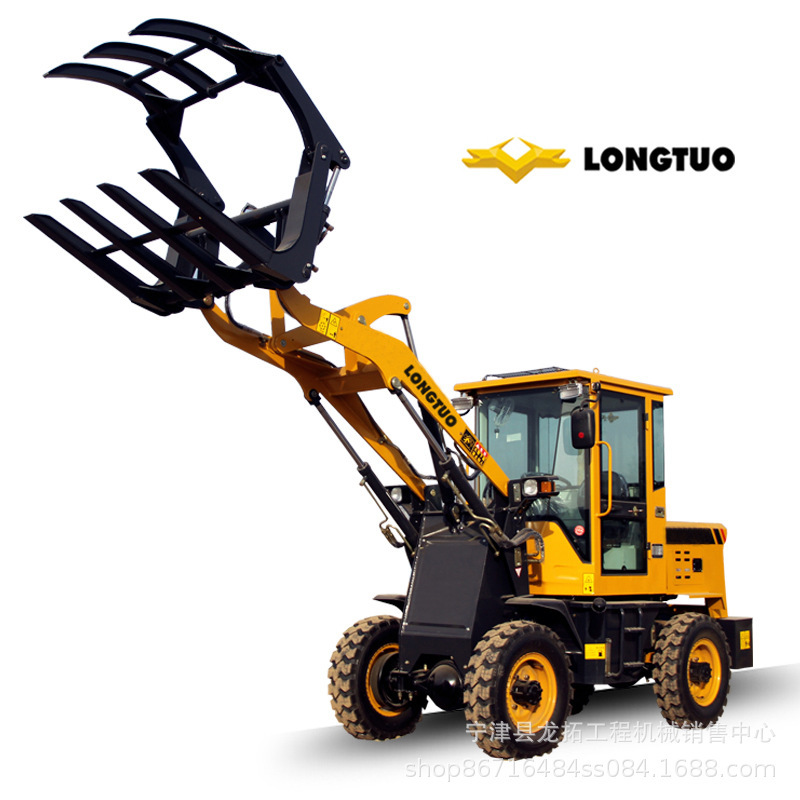 厂家2吨抓木机夹运木材纸箱农用LT935小抓车上三下四抓头